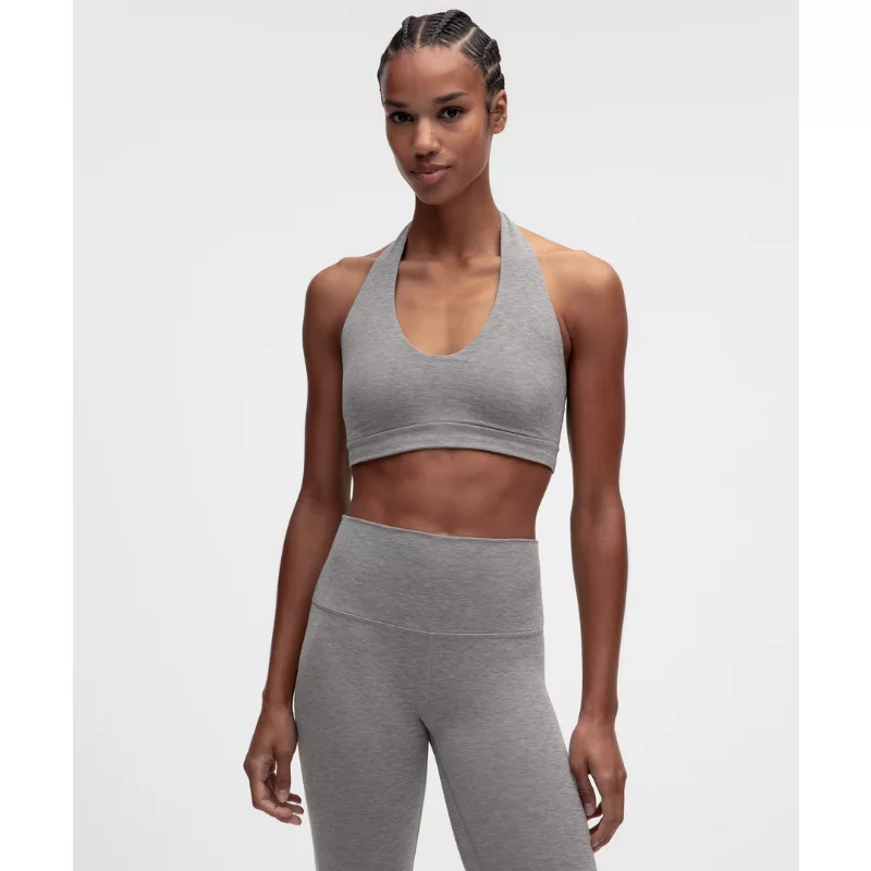 lululemon Focuser Halter Bra Light Support, C/D Cup