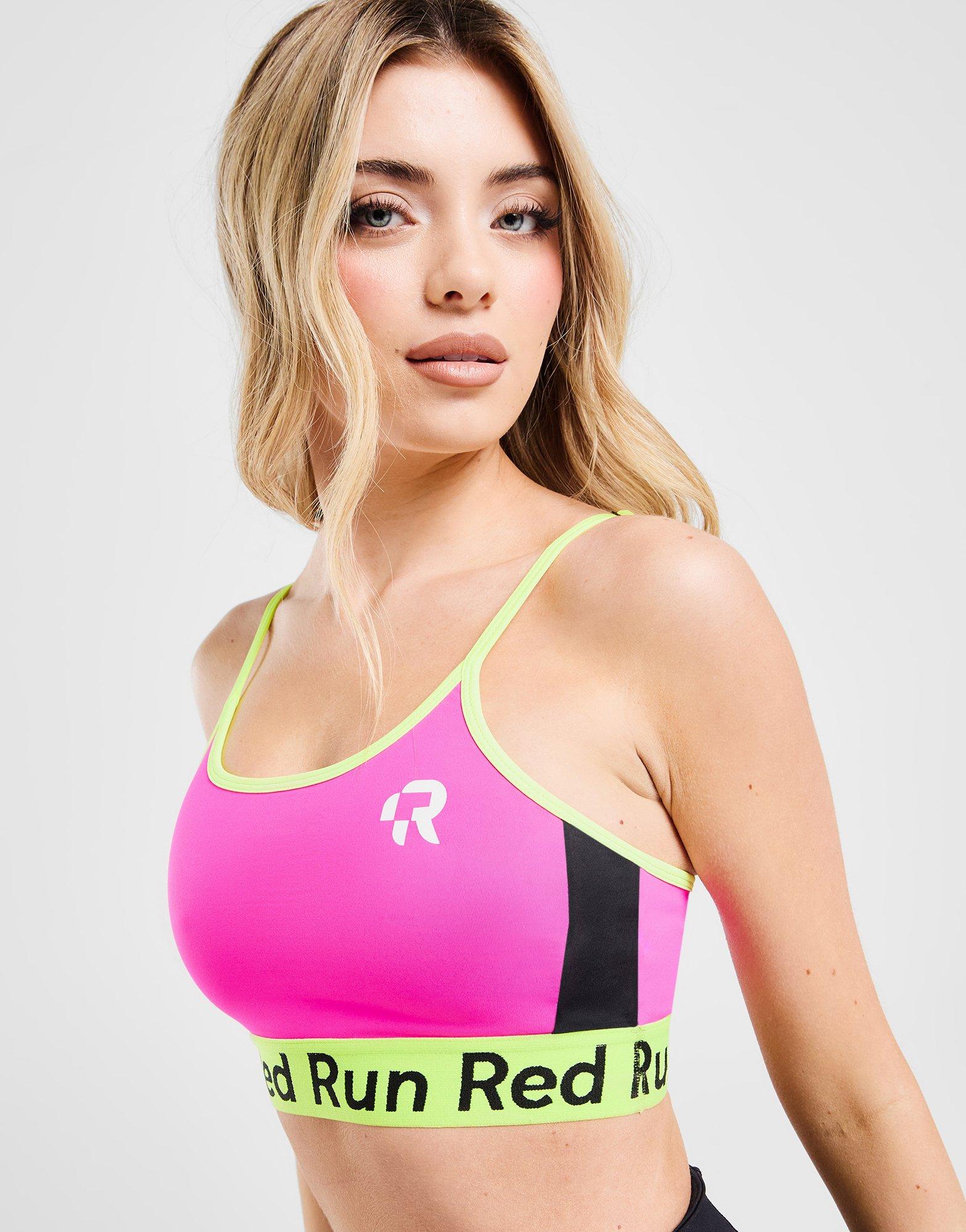 Red Run Activewear Twin Flame Adjustable Sports Bra