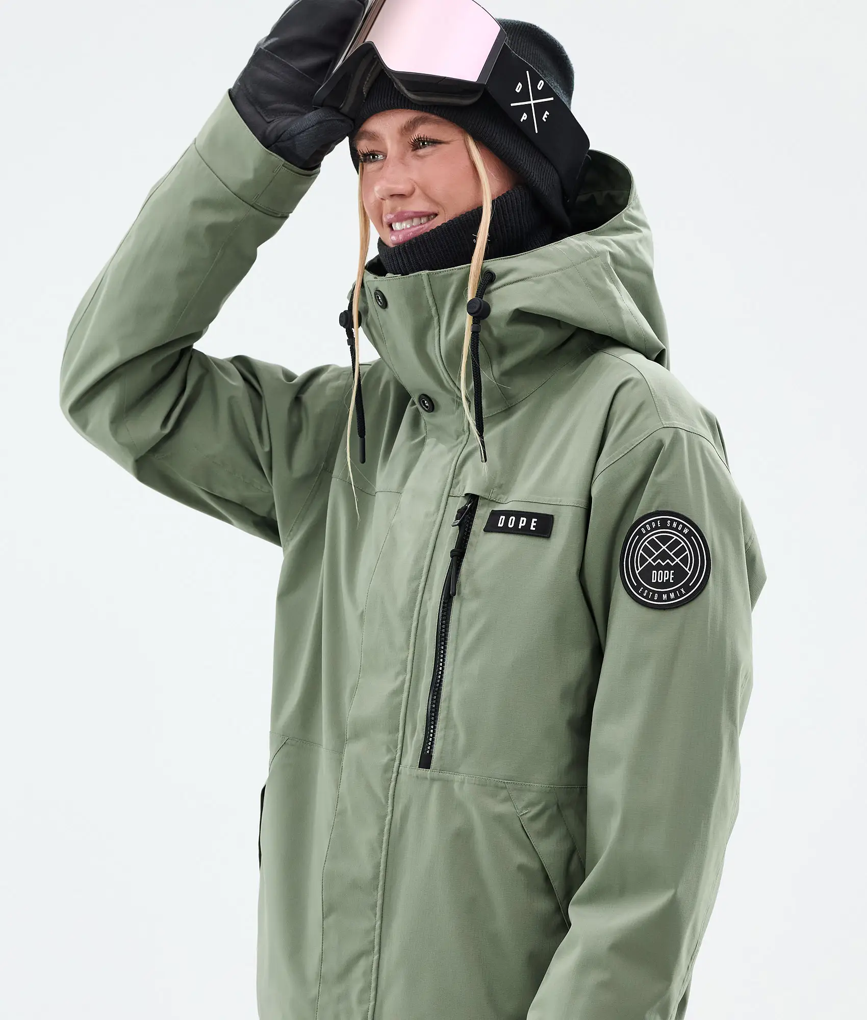 Blizzard W Full Zip Snowboard Jacket Women Moss Green