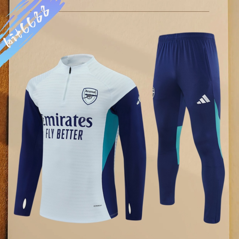 25/26 Arsenal Half Pull Training Uniform (adult Kids Kit)