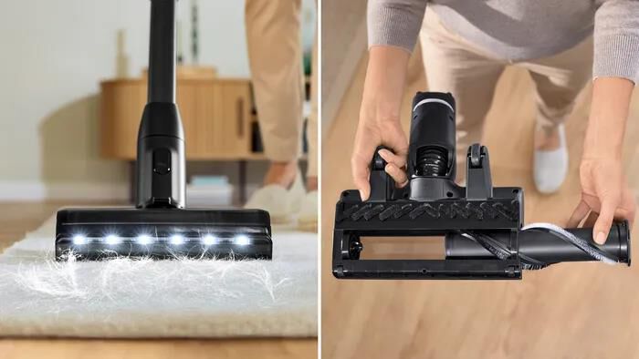 BOSCH - Aspirapolvere ricaricabile BCS1041WAC-Black,White