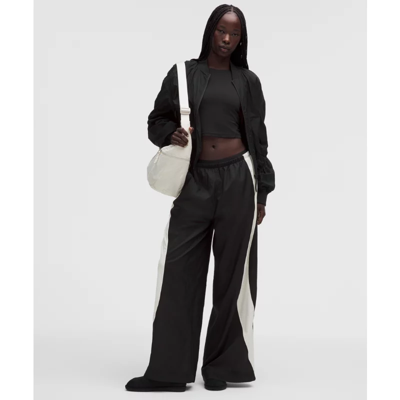Curved-Hem Cropped Bomber