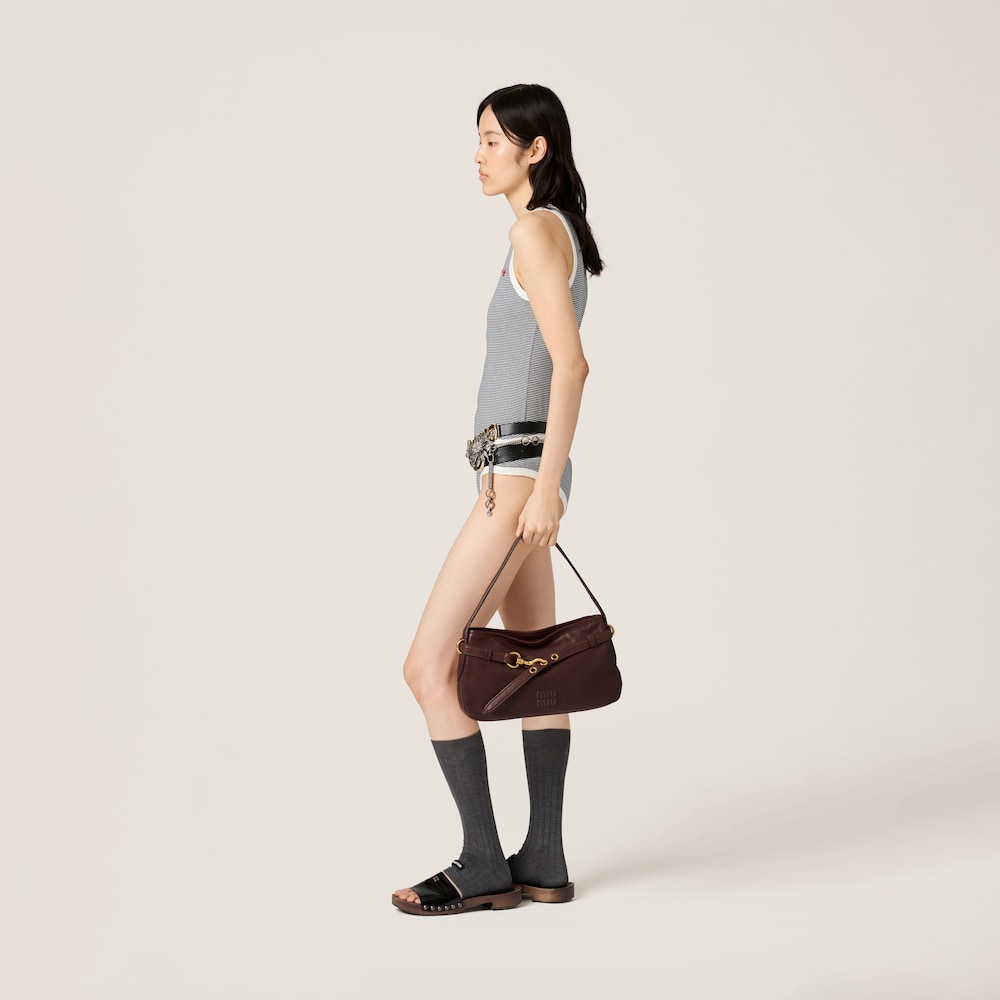 Aventure nappa leather bag Briarwood
