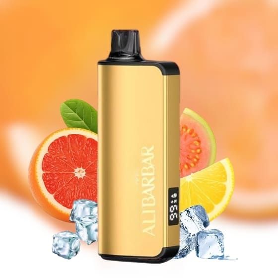ALIBARBAR NIGOT 9000 Puffs - Grapefruit Guava Lemon Ice【3-7 days】