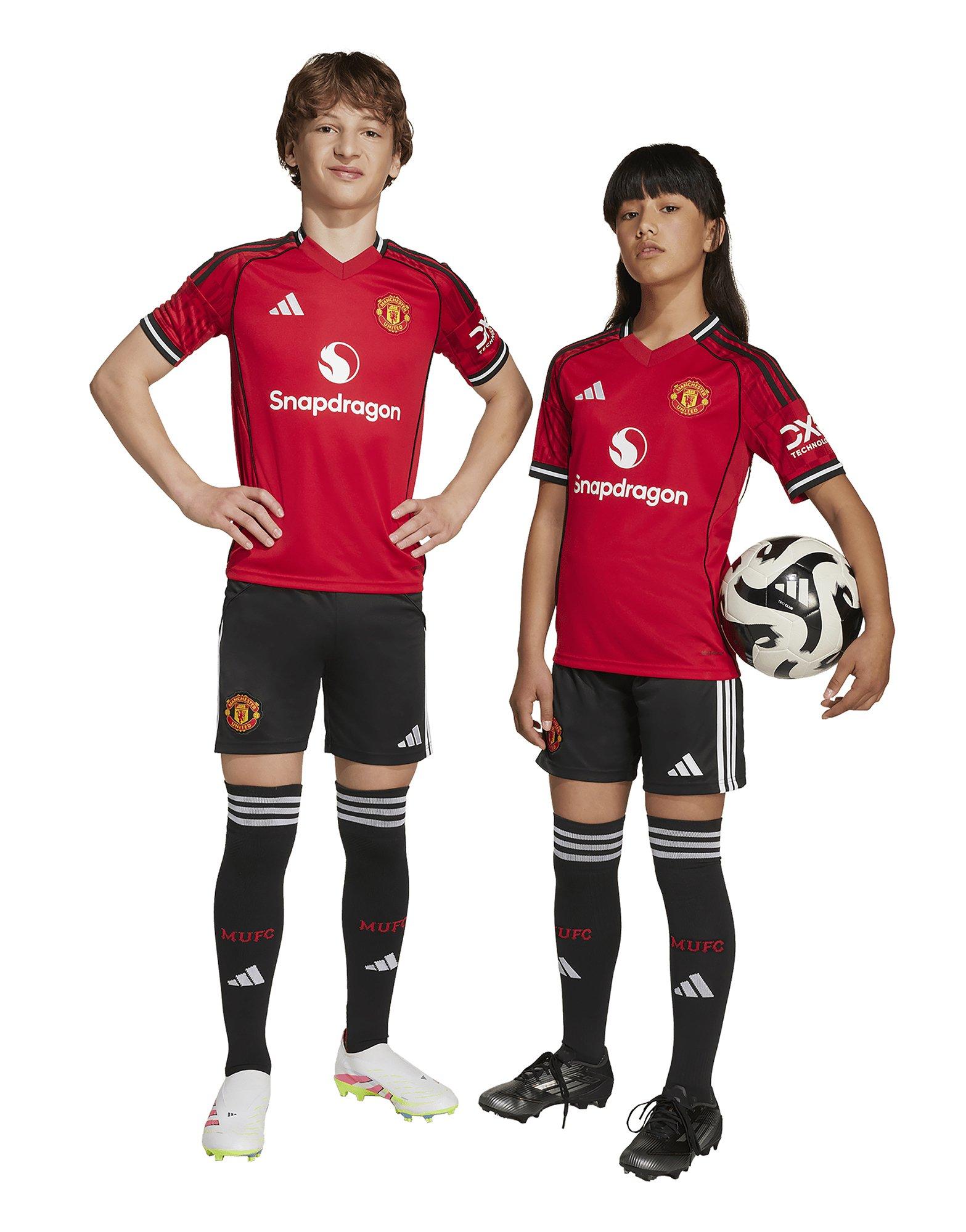 adidas Manchester United FC 2025/26 Heim Shorts Kinder