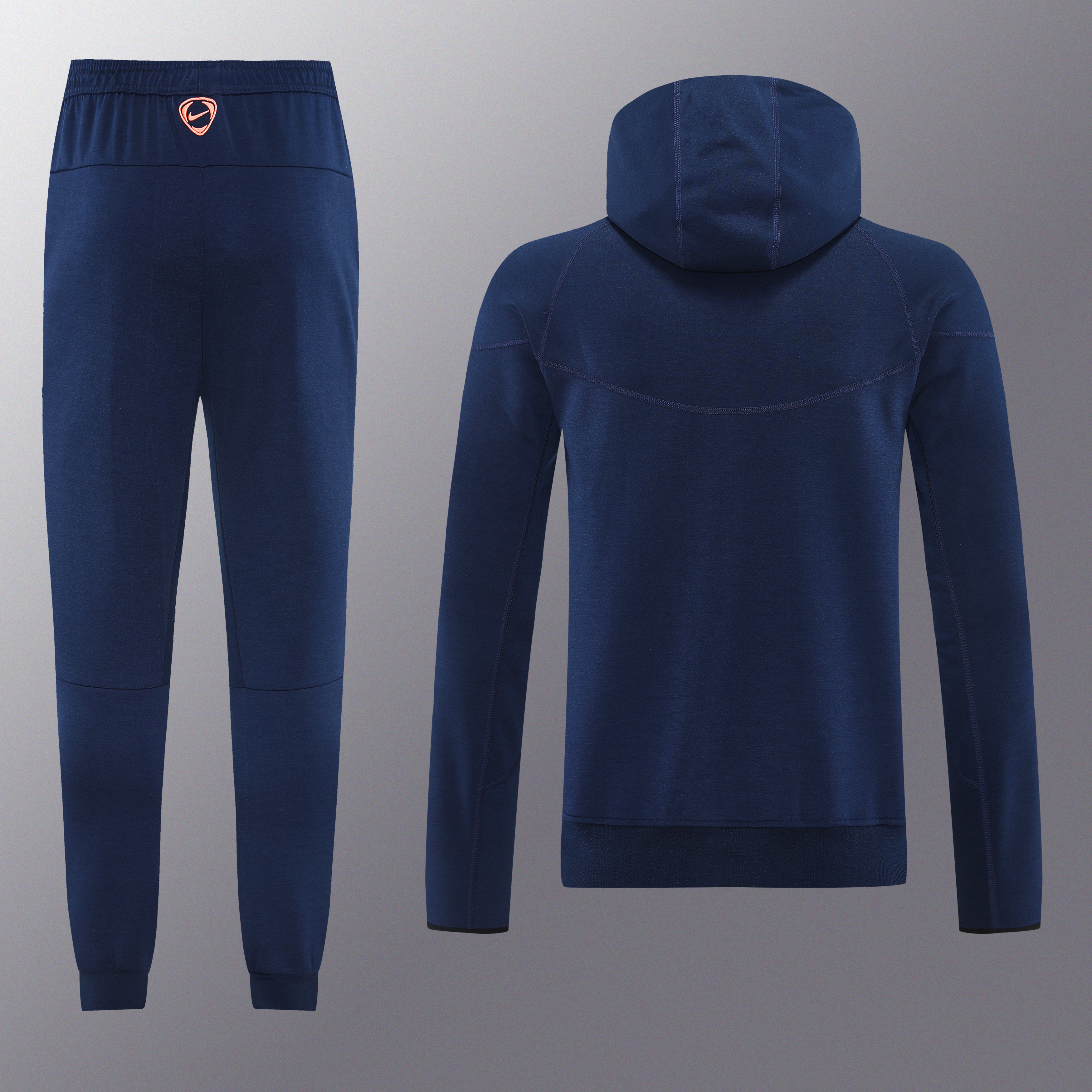 25/26 Barcelona hoodie Full Zipper Training Suit (Adult Set)