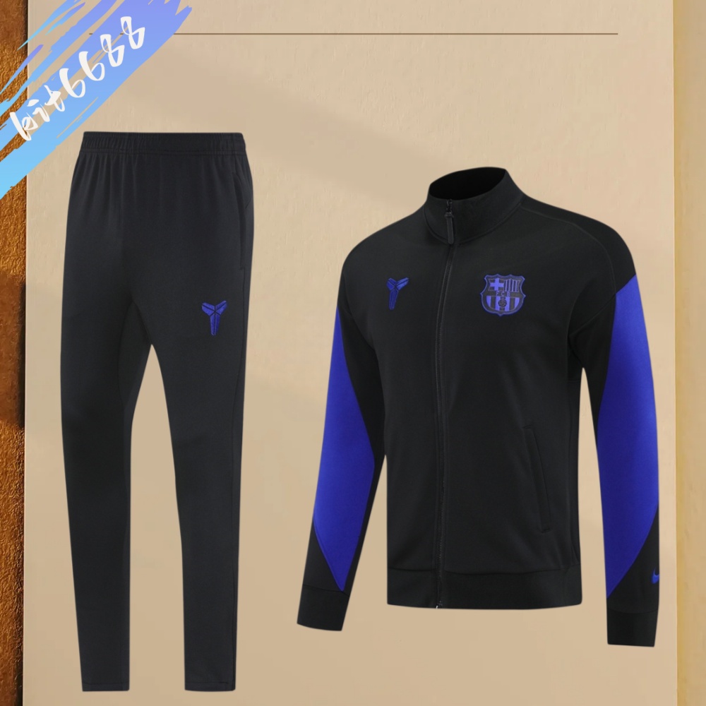 25/26 Barcelona Full Zipper Training Suit (Adult Set)