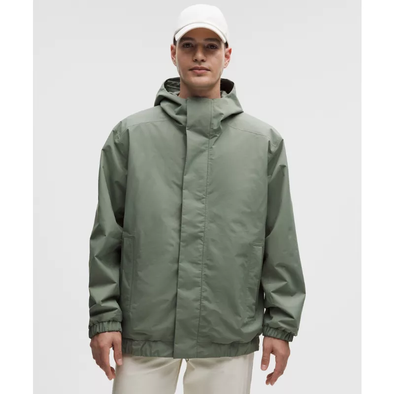 Waterproof Cinch-Hem Jacket