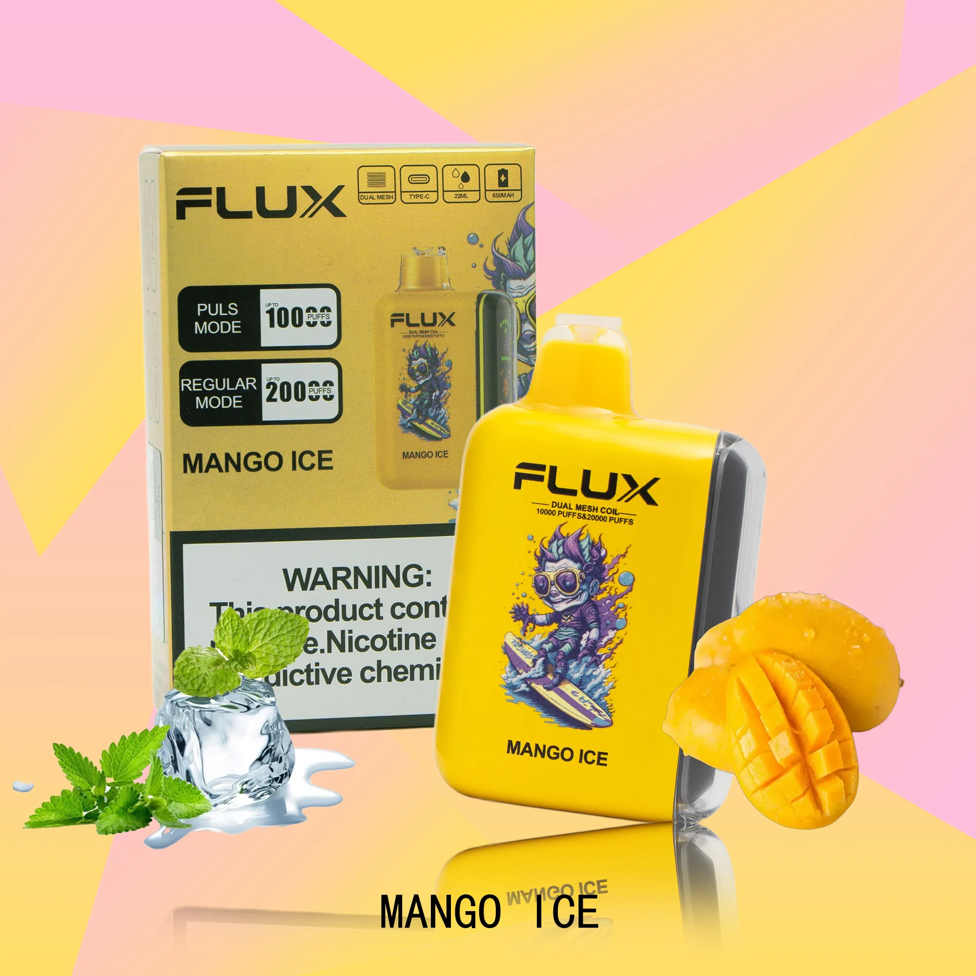 FLUX MANGO ICE 20000 PUFFS