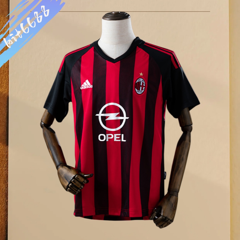 2002/2003 AC Milan Home Retro Football Shirt