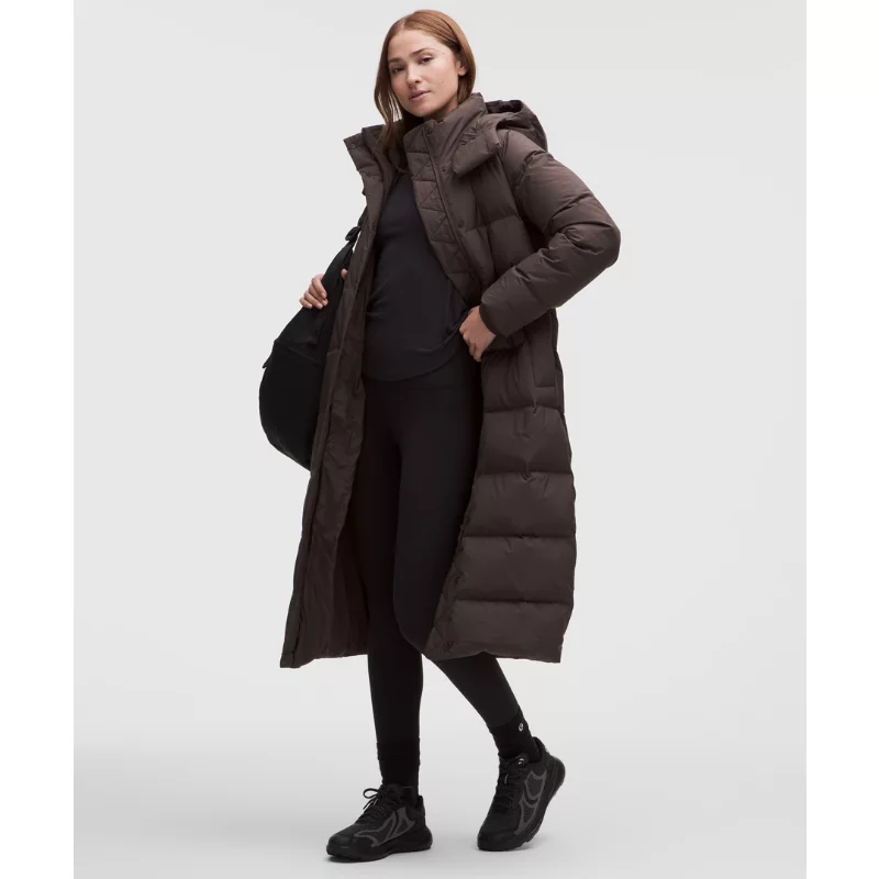 Women's Wunder Puff 600-Down-Fill Long Jacket