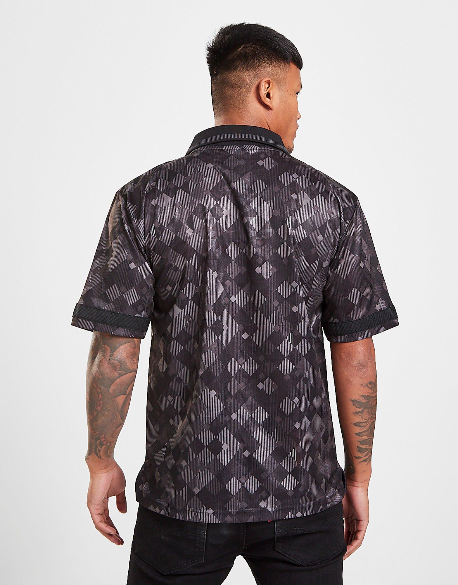 Score Draw England '90 Black-Out Retro Shirt