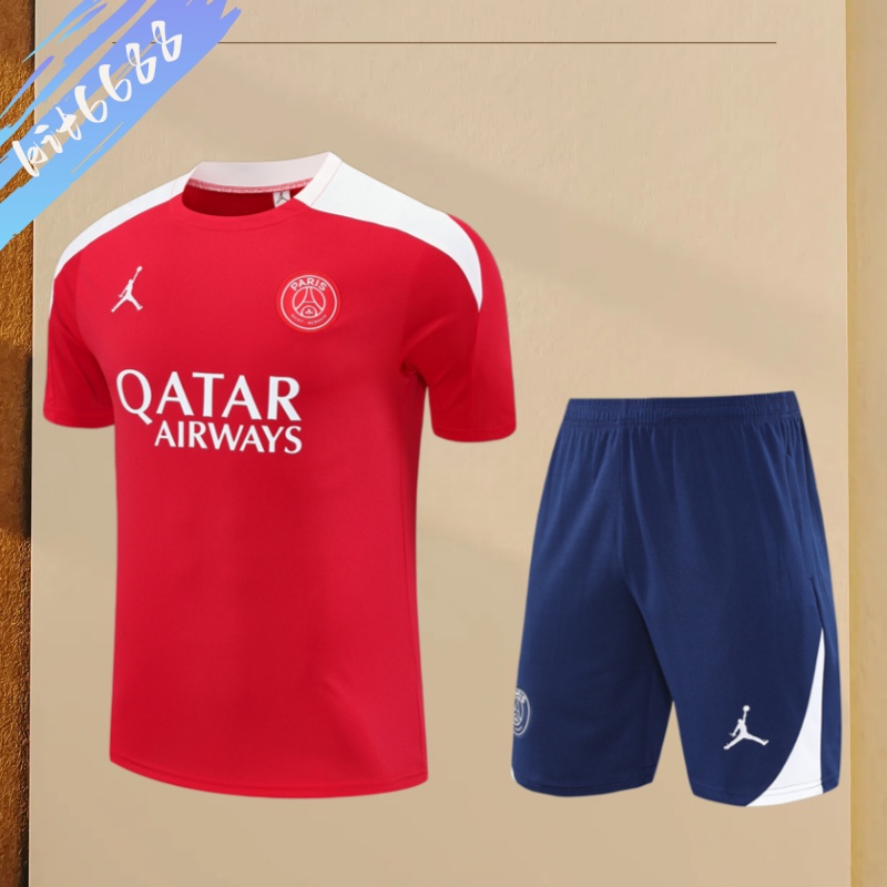 25/26 PSG Paris Short Sleeve Training Wear ( Adult kit Kids )