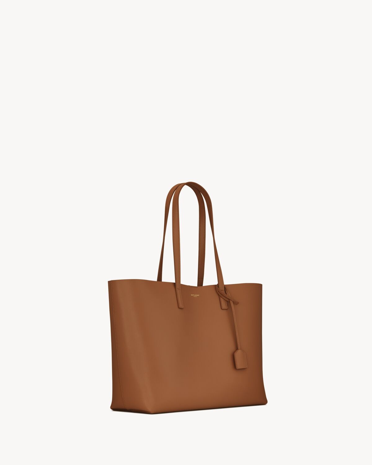 shopping saint laurent in leather BRICK