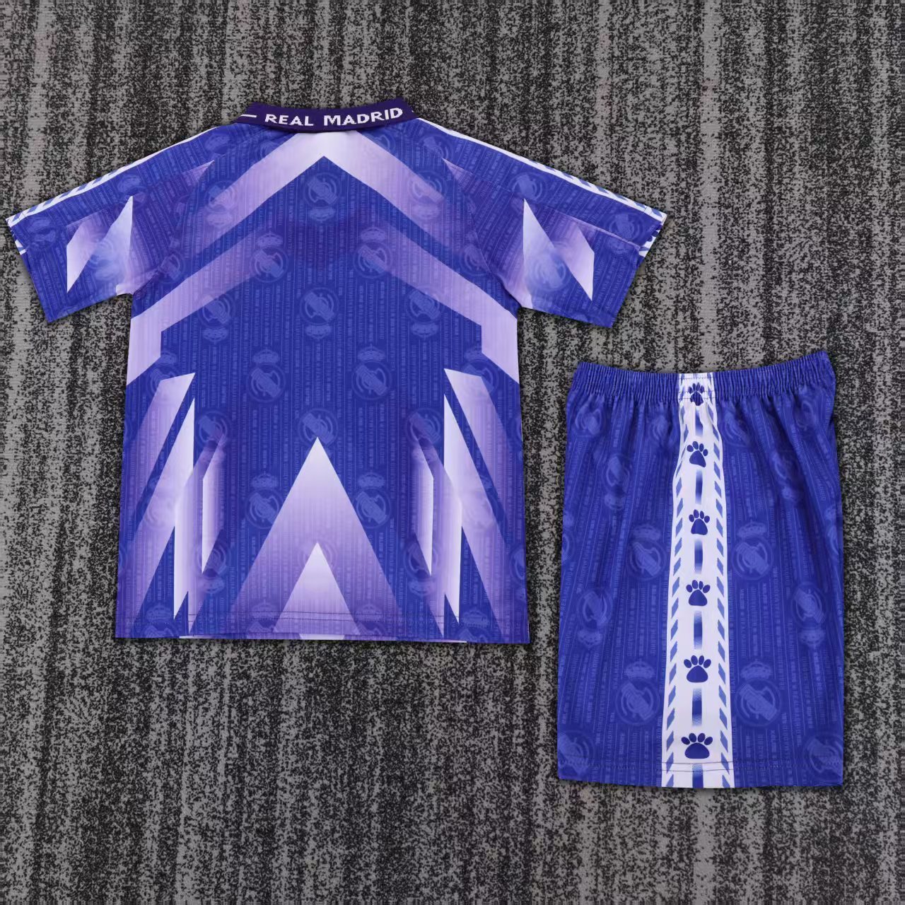 1996/1997 Real Madrid  Away Retro Kids Set