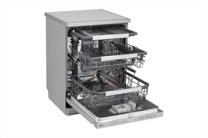 LG - Lavastoviglie DF587HVS Classe A 14 coperti-Argento