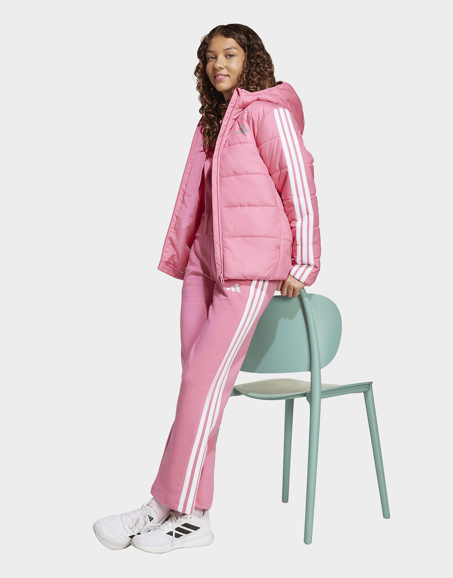 adidas Essentials 3-Streifen gefütterte Kinderjacke