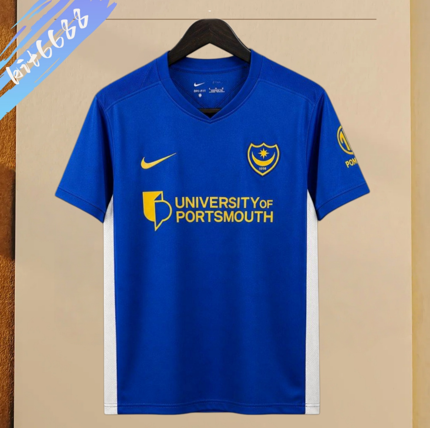 2026/2027 Portsmouth Home Football Shirt (Fan version)