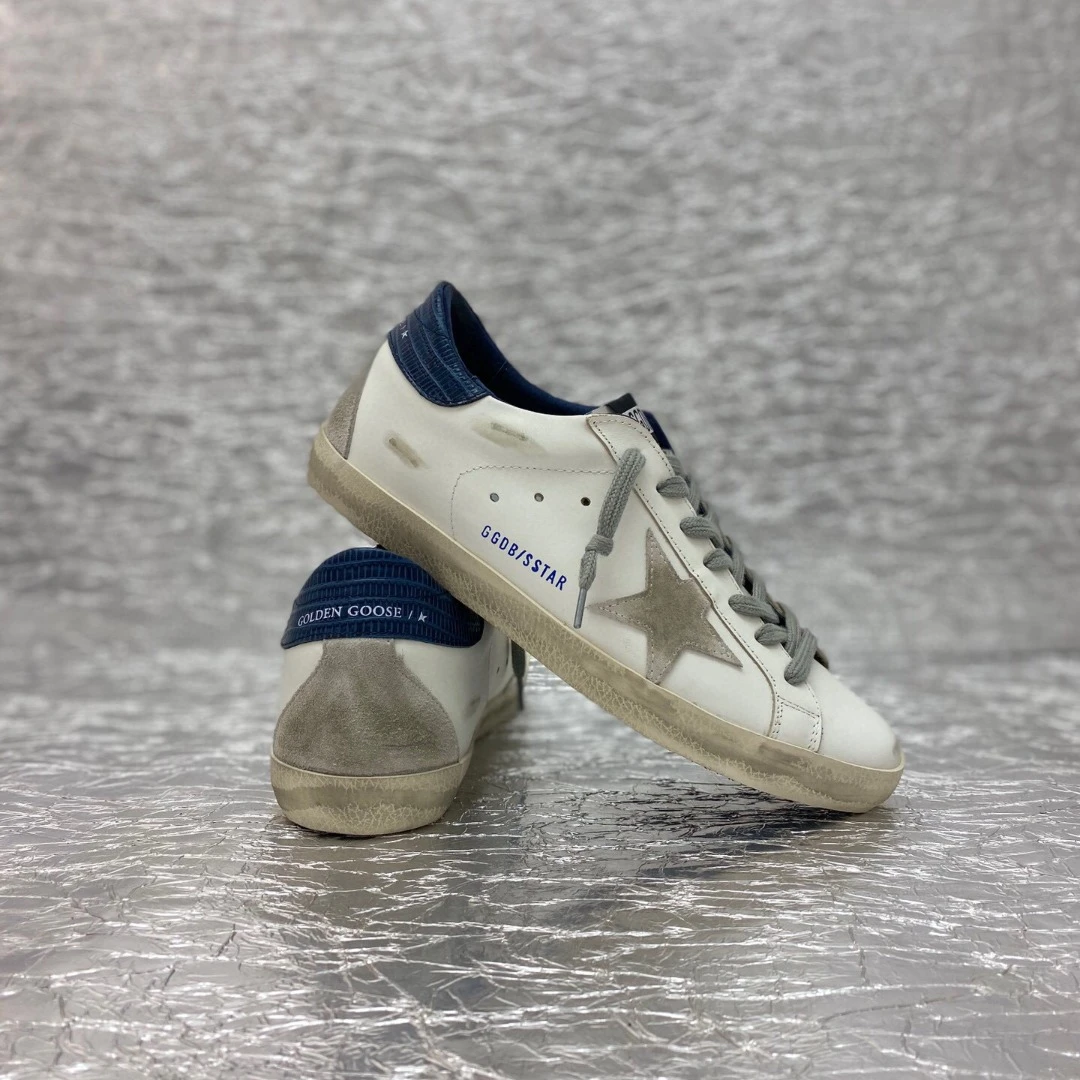 Golden Goose Super Star Dirty shoes made of top-grain cowhide