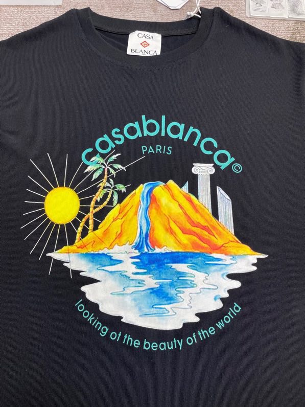 Casablanca T Shirt Size S-XL