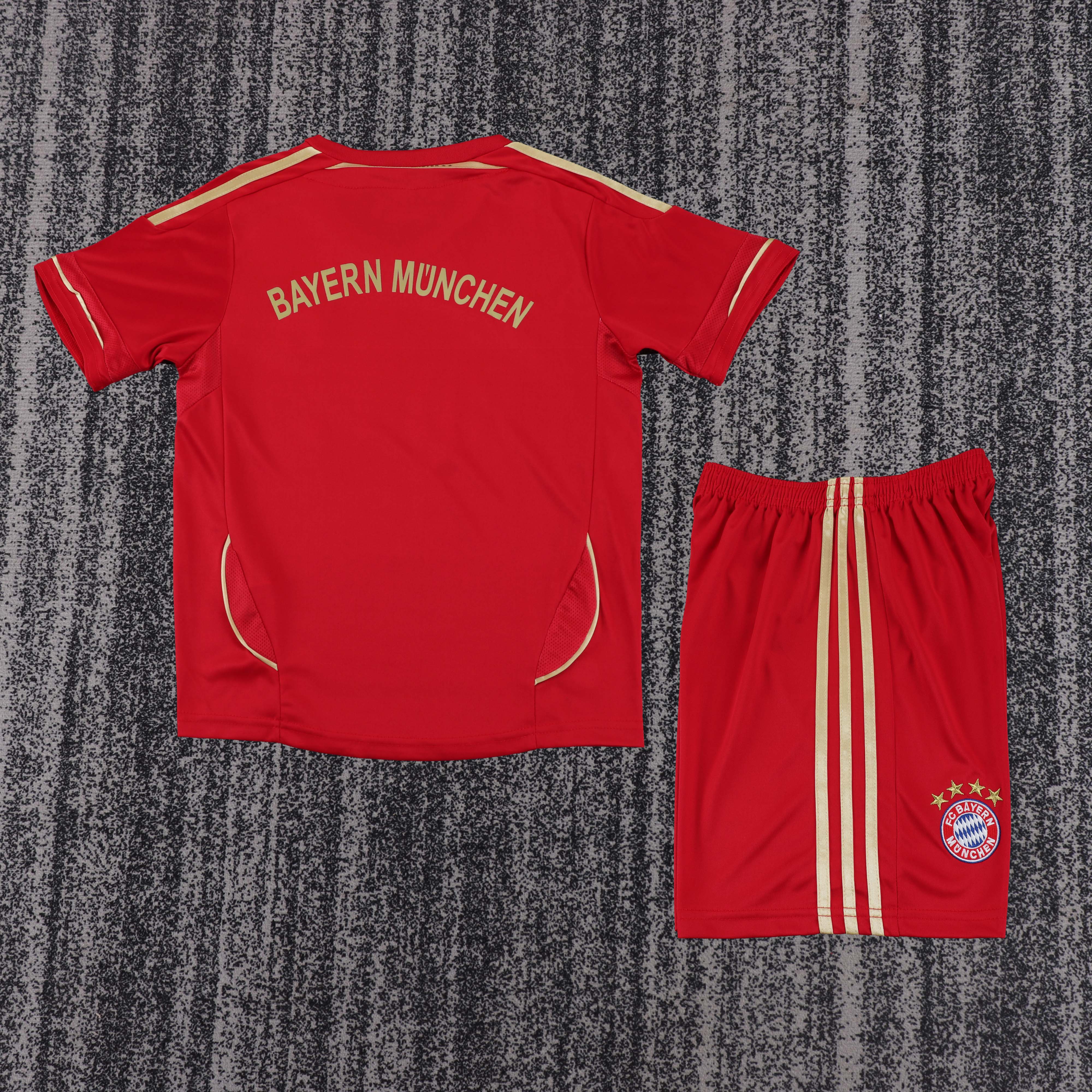 12/13 Bayern Munich home  Retro Football Shirt ( Kids Kit )