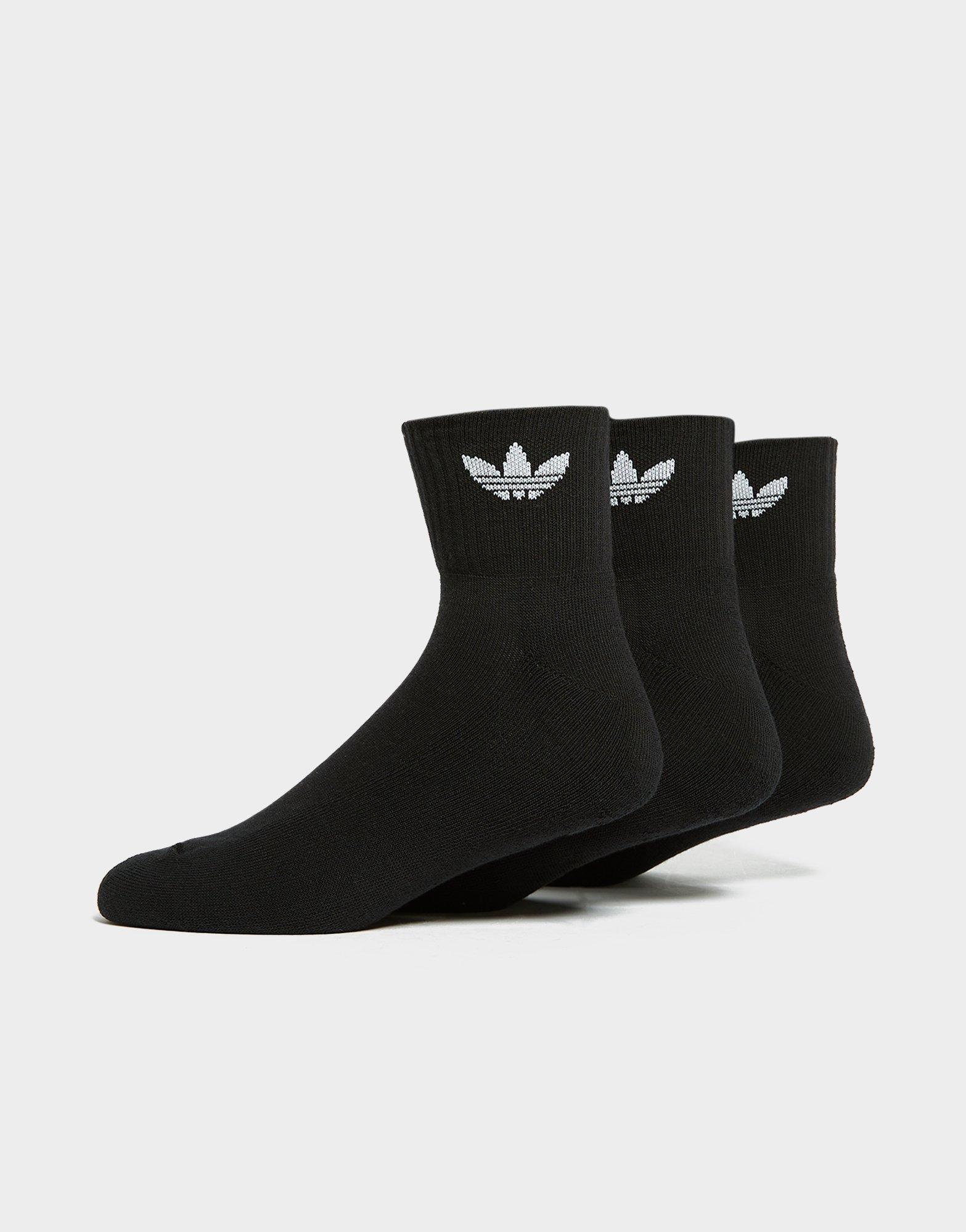 adidas Originals Mid-Cut Crew Socken, 3 Paar
