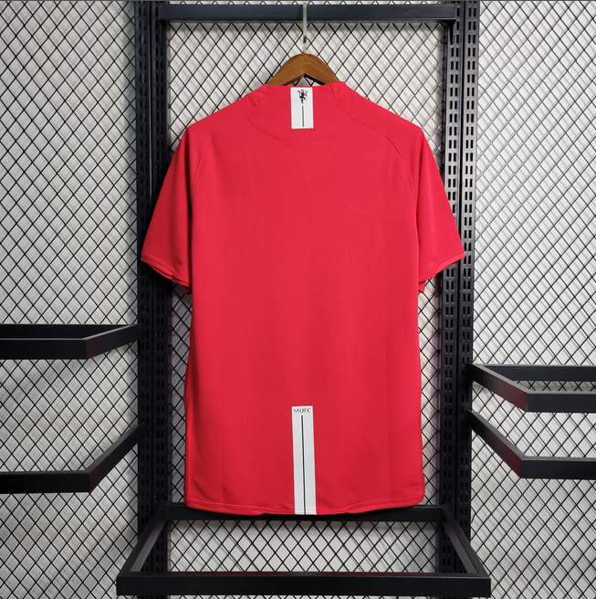 07/08 Manchester United  home  Retro football  soccer  jersey