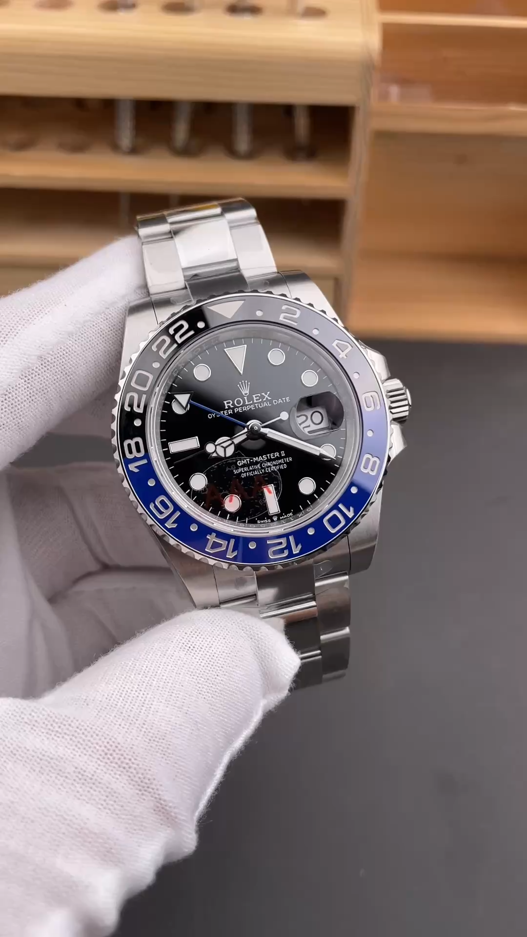 Rolex GMT-Master II 126710BLNR 0003 Black Dial Stainless Steel 40MM Mens Replica Watch