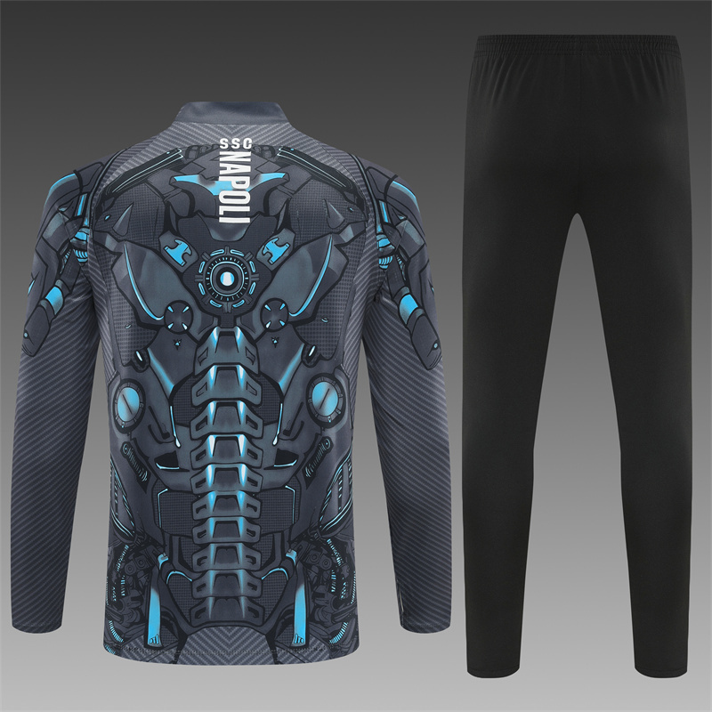 25/26 Napoli Half Pull Training Suit (Adult and Children's Set)