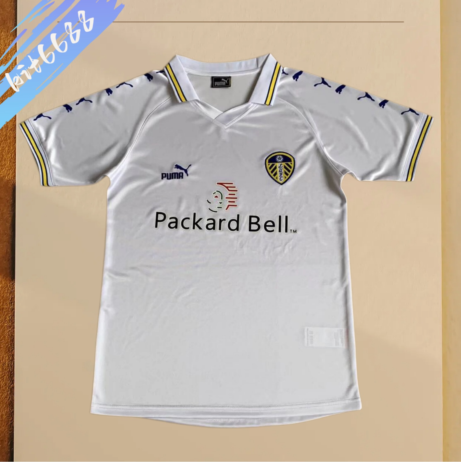 1999 Leeds United Home Retro Football Shirt