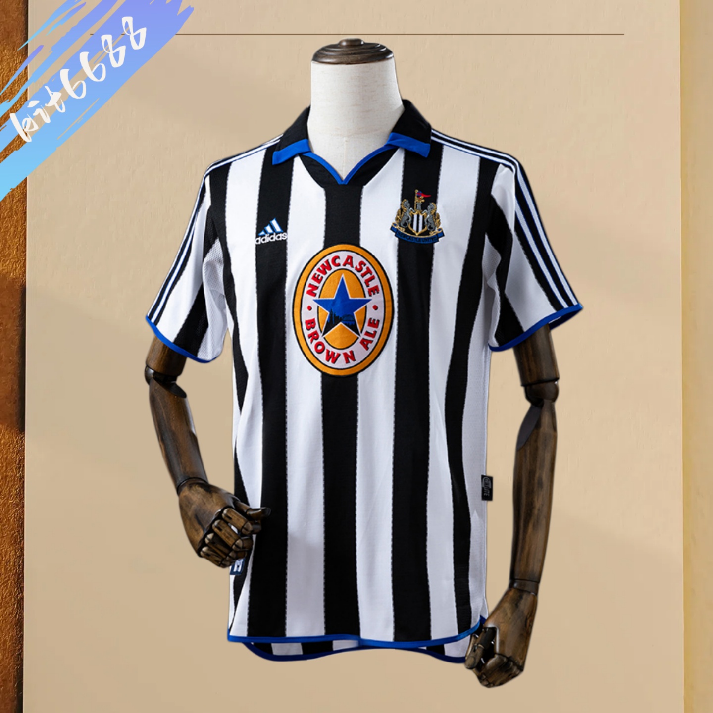1999/2000 Newcastle United home Retro Football Shirt
