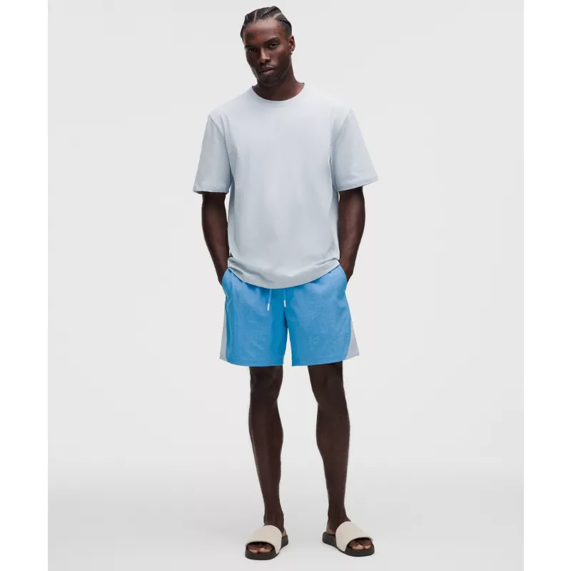 Crinkle Nylon Swim Short 7