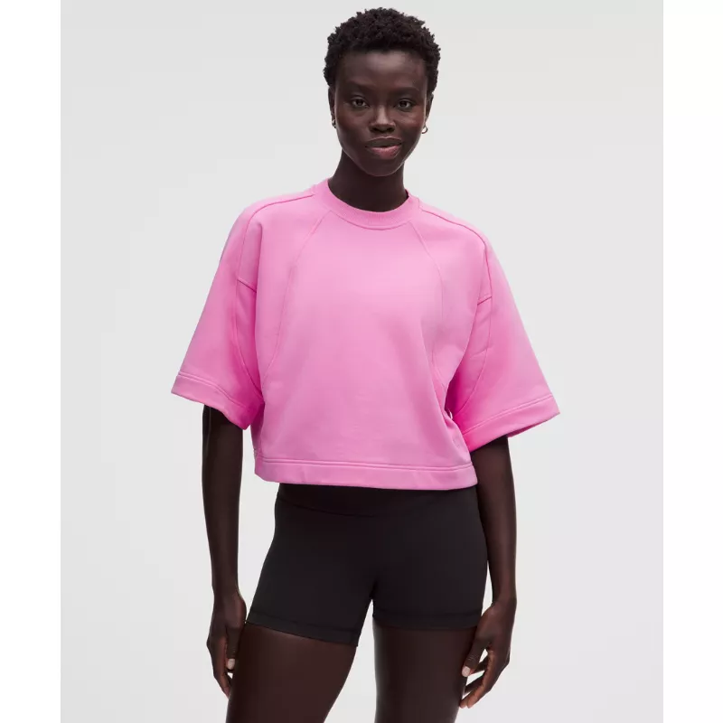 Scuba Short-Sleeve Pullover French Terry