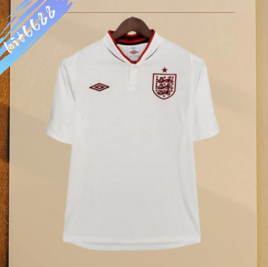 2012  England home  Retro Football Soccer jerseys