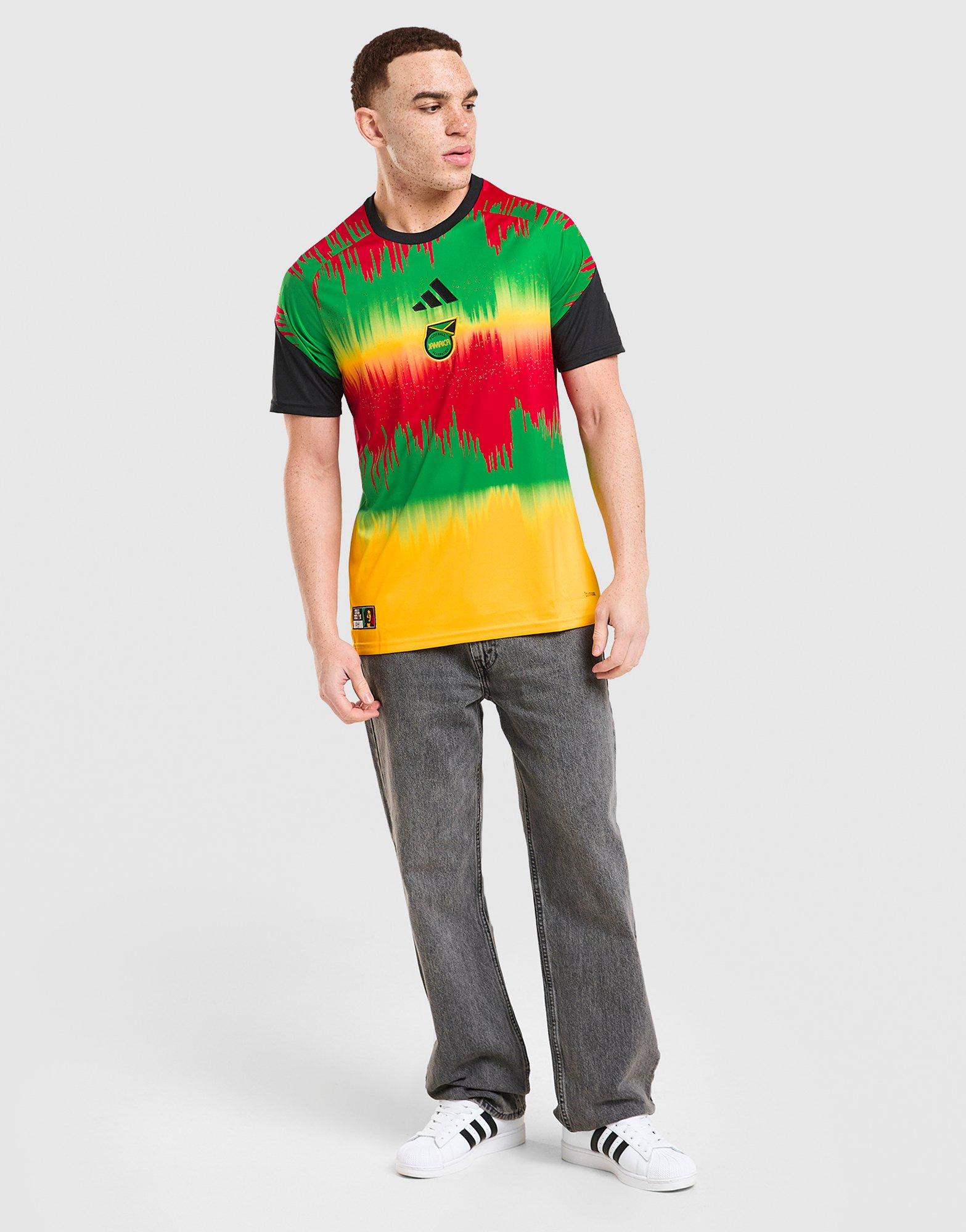 adidas Jamaik 26 X Bob Marley Home Aufwärmtrikot