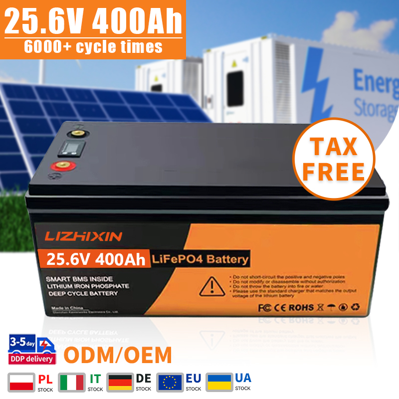 Lithium Ion Batteries Pack 25.6v 400ah