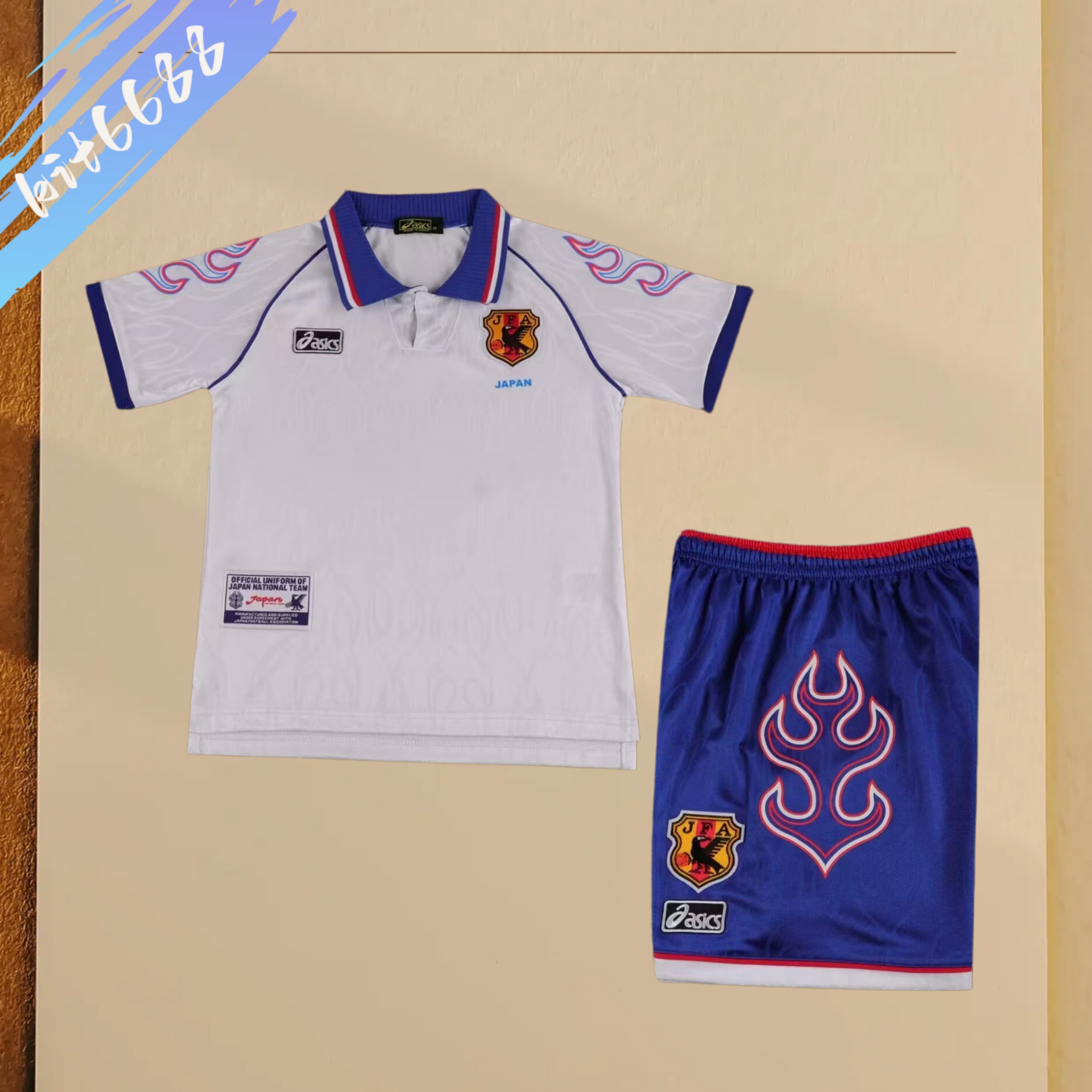 1998 Japan Away Football Shirt (Kids Kit)