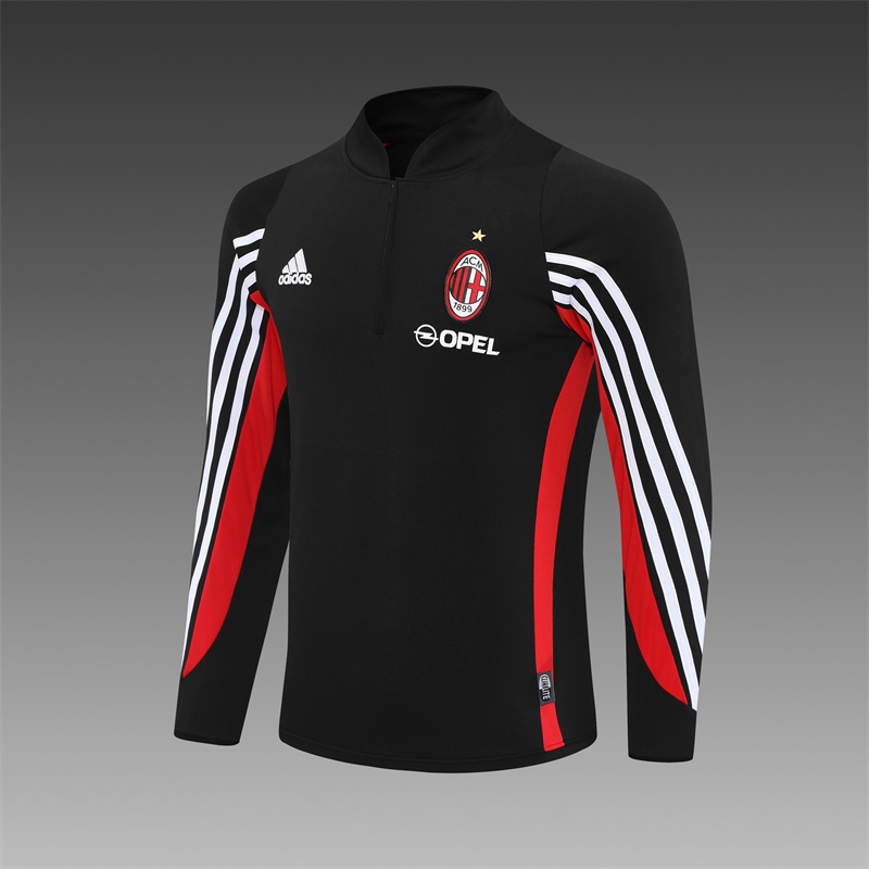 03/04 AC Milan Retro Training Shirt Long Sleeve Football Shirt