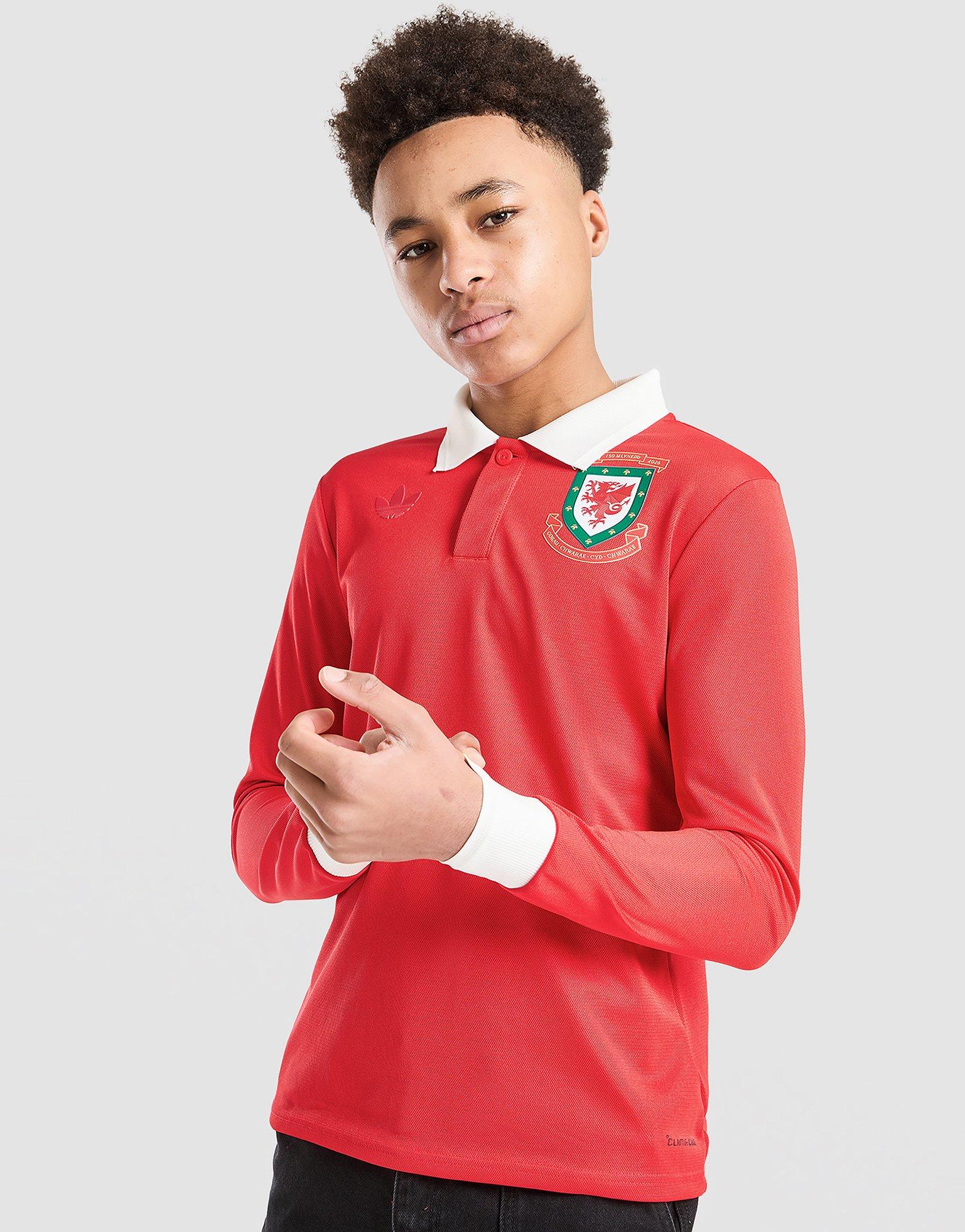 adidas Originals Wales 150th Anniversary Shirt Junior