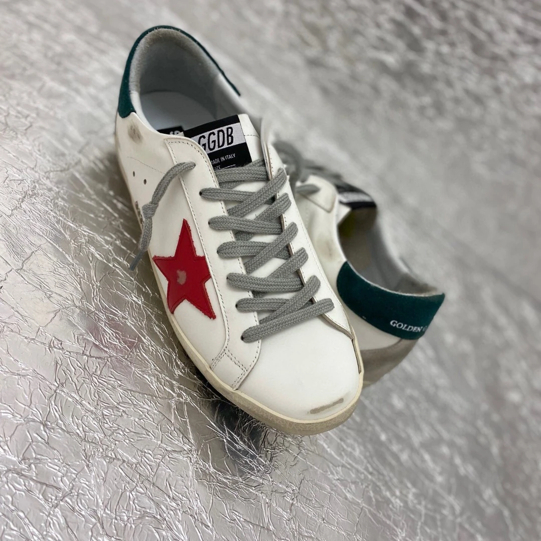 Golden Goose Super Star Dirty shoes made of top-grain cowhide