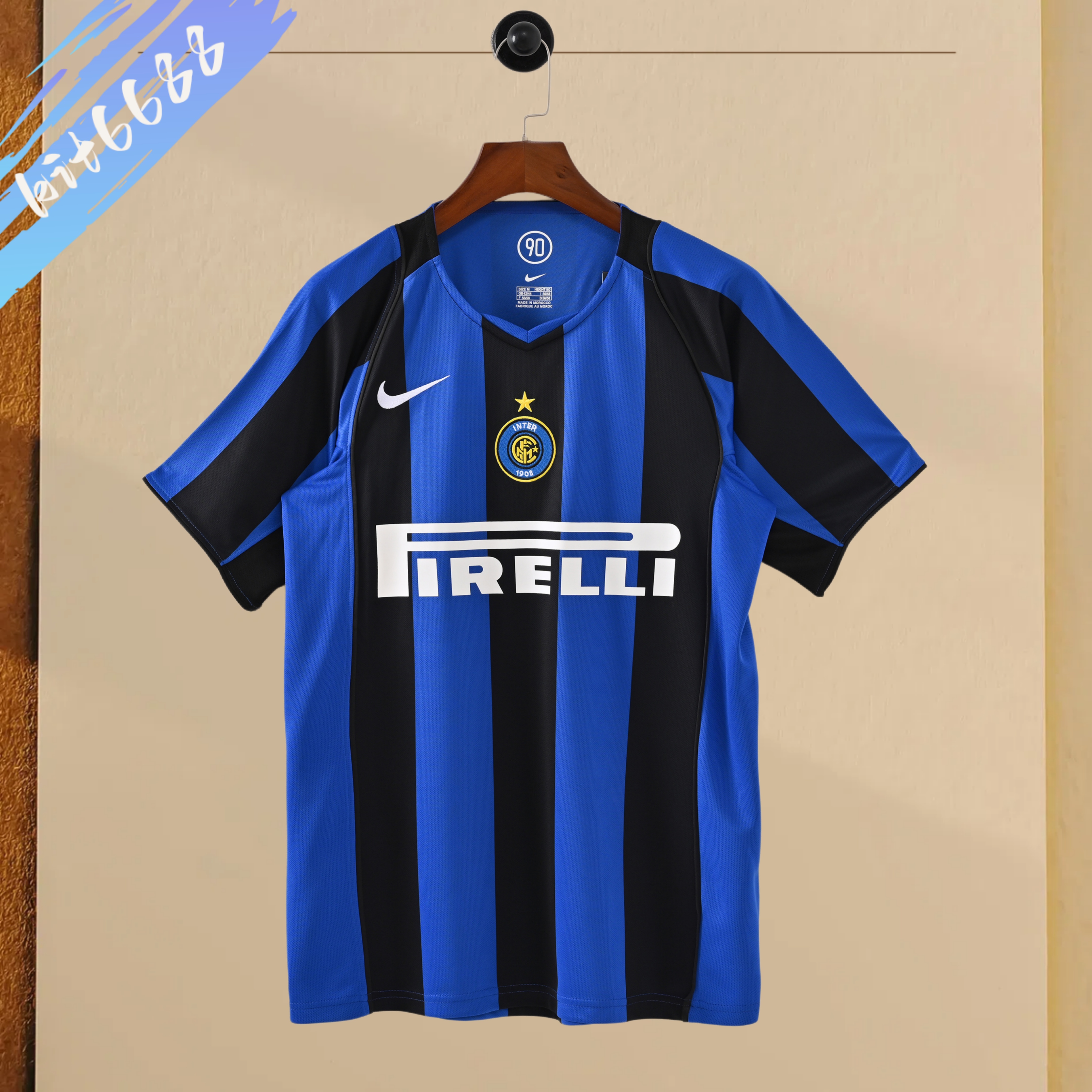 2004/2005 Inter Milan Home Retro Football Shirt