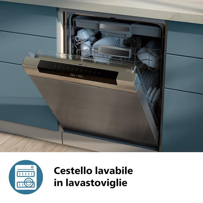 PHILIPS - Friggitrice aria AIRFRYER SERIE 3000 6.2L NA332/00-Nero