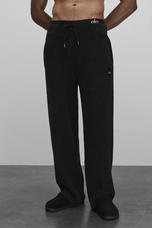 Waffle Chenille Edition Straight Leg Pant
