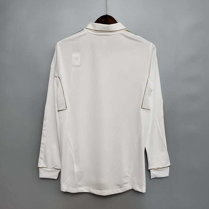 2011/2012 Real Madrid home Long Sleeve Retro Football Shirt