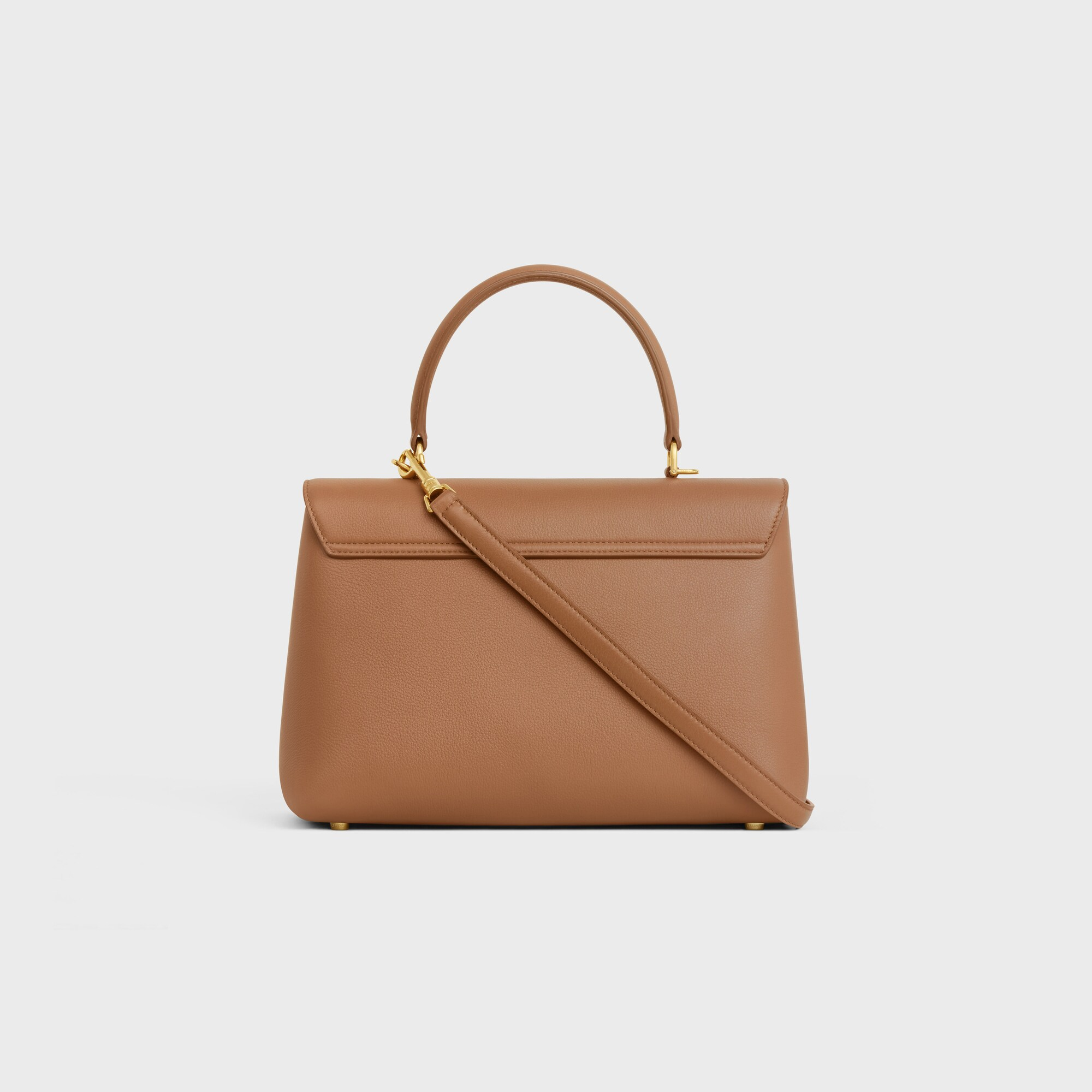 MEDIUM NINO BAG in SUPPLE GRAINED CALFSKIN BRONZE