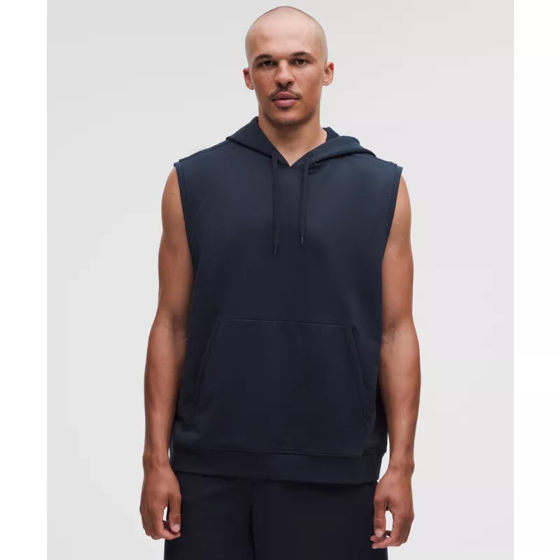 Warm-Up Sleeveless Gym Hoodie