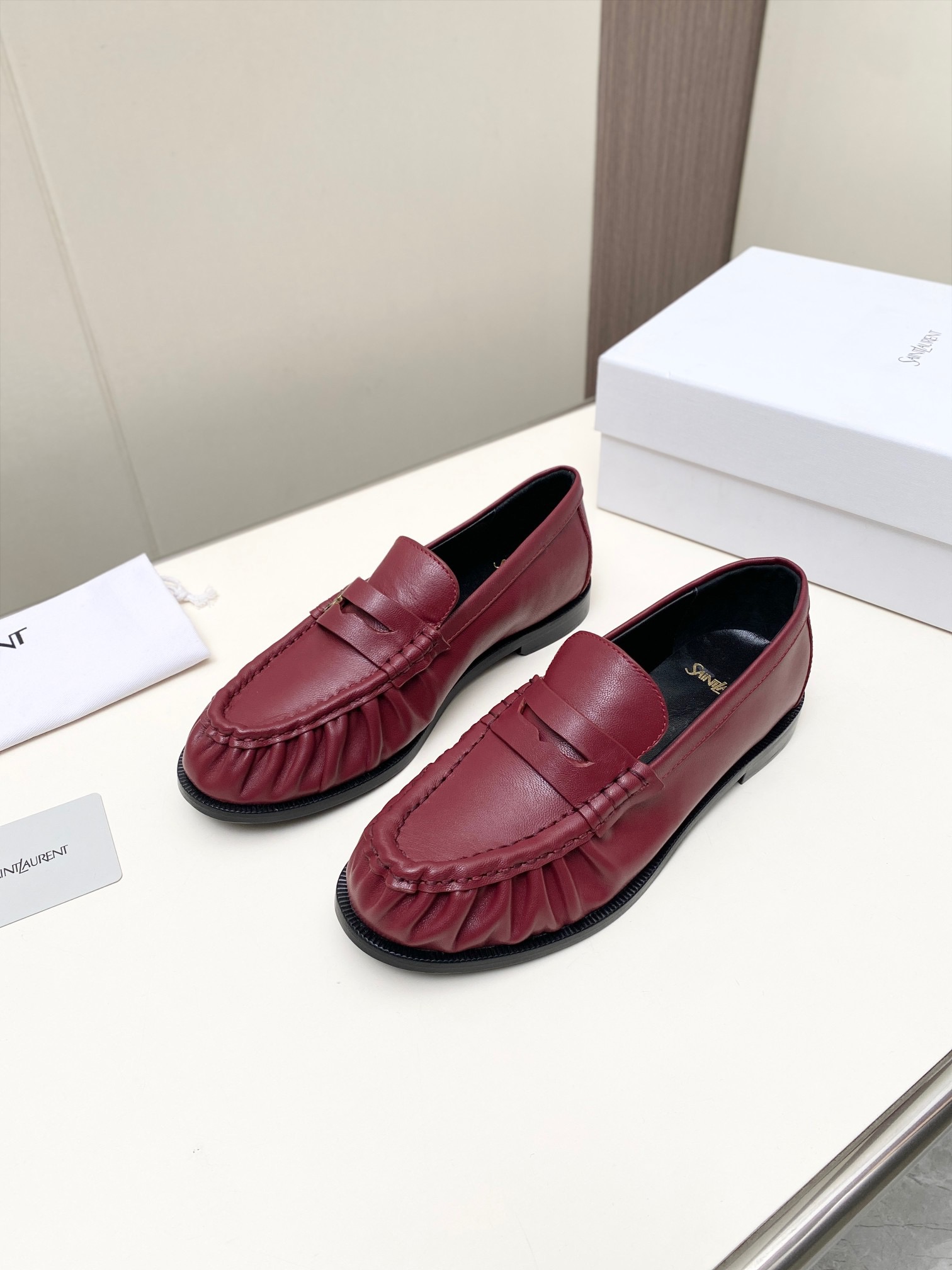 Saint Lauren YSL Women Loafers Size 35-41