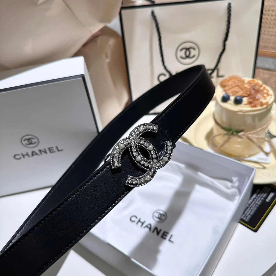 double C pearl belt
