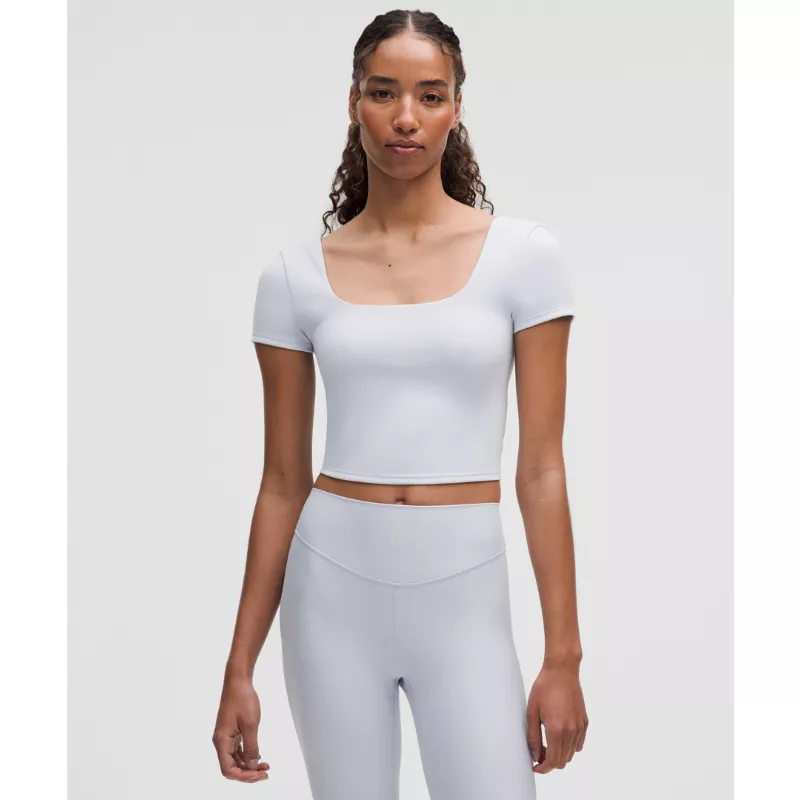 Wunder Under SmoothCover Square-Neck T-Shirt
