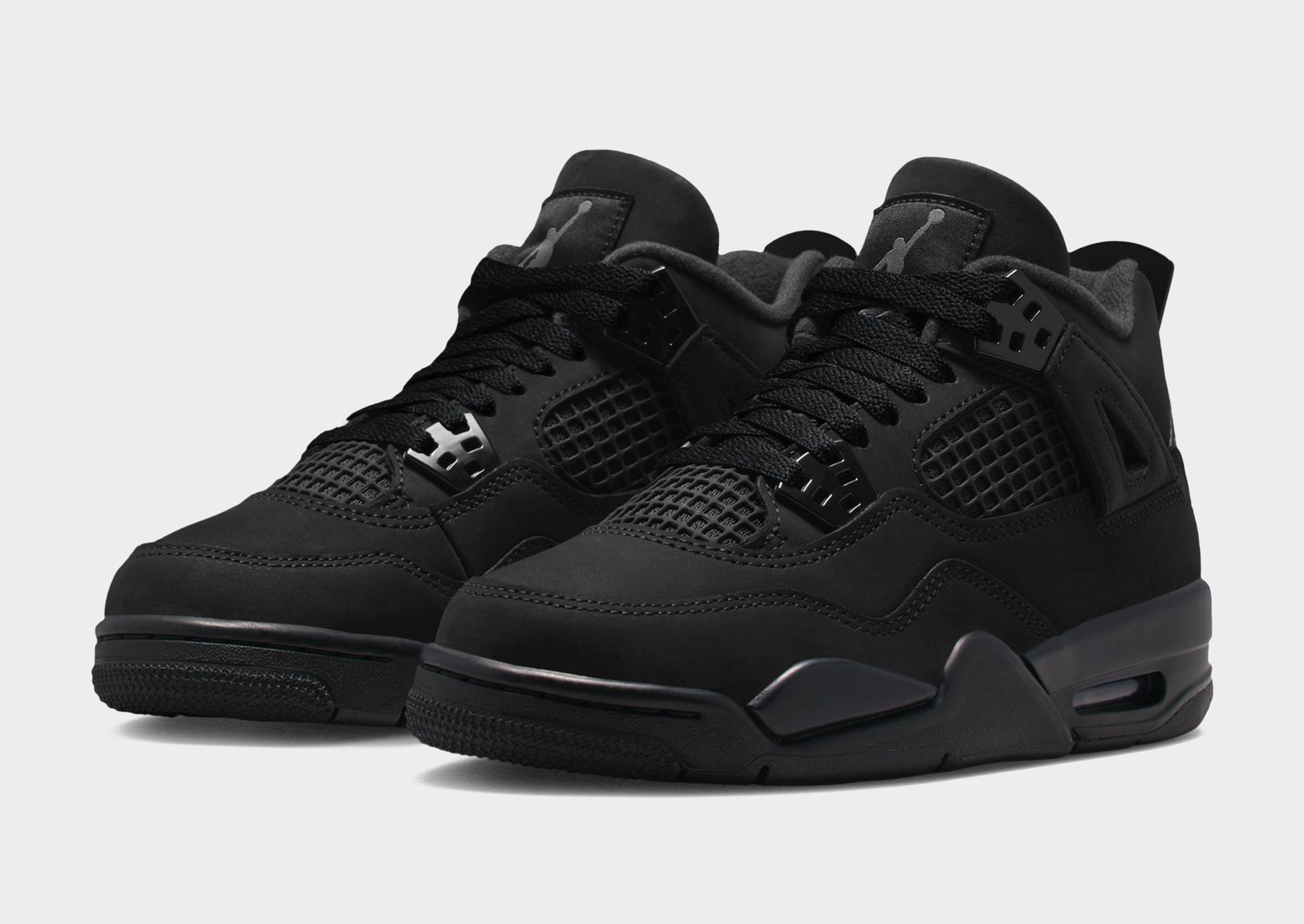 Jordan Air 4 Retro Black Cat Kinder